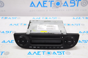 Radio tape recorder Fiat 500 12-15 black