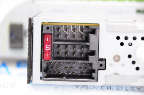 Radio tape recorder Fiat 500 12-15 black