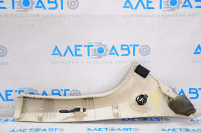 Front pillar trim left Fiat 500 13-17 gray, under speaker
