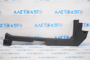 Door sill trim front left Fiat 500 12-19 black
