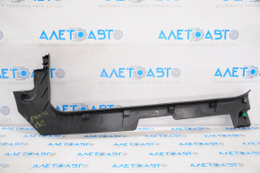 Door sill trim front left Fiat 500 12-19 black
