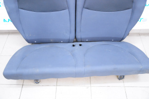 Rear row of seats 2nd row Fiat 500 12-13 manual, leather-cloth black-gray