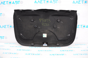 Trunk door trim Fiat 500 12-19 black