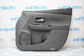 Door trim panel, front right, Toyota Prius V 12-14, dark gray cloth