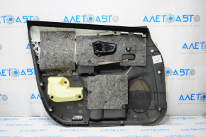 Door trim panel, front right, Toyota Prius V 12-14, dark gray cloth