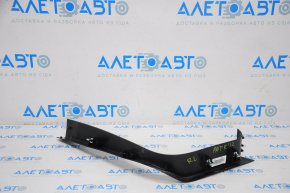 Left tailgate trim for Jeep Patriot 11-17, black