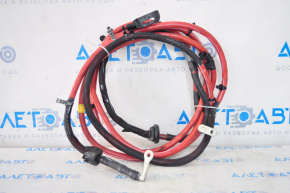 Battery cable through the entire body of the Cadillac ATS 13-