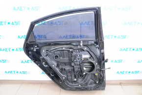 Door bare rear left Hyundai Sonata 11-15 hybrid black AA