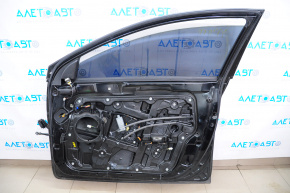 Door bare front right Hyundai Sonata 11-15 hybrid black AA