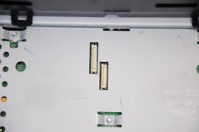 Radio tape recorder Hyundai Sonata 11-12 with navigation, chrome is worn out, display does not work, for spare parts