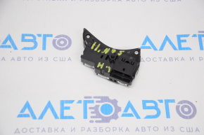 Steering wheel control buttons lower left Hyundai Sonata 11-15 without cover