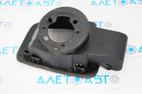 Fuel filler flap housing Hyundai Sonata 11-15 missing two fasteners, broken plastic
