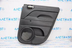 Door trim card rear right Jeep Patriot 11-17 under fur glass, black, scratches