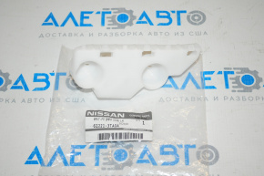 Front bumper mount left wing Nissan Altima 13-15 prerest white