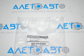 Front bumper mount left wing Nissan Altima 13-15 prerest white
