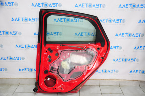 Door assembly rear right Ford Focus mk3 11-18 red PQ dented
