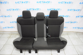 Rear row of seats 2 row of 4 parts Ford Focus mk3 11-14 prerest, gray cloth