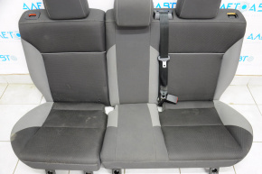 Rear row of seats 2 row of 4 parts Ford Focus mk3 11-14 prerest, gray cloth