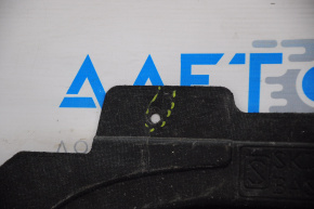 Front trunk trim Hyundai Sonata 11-15 hybrid black, tear