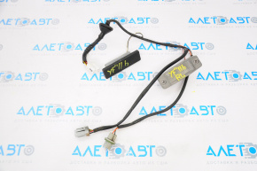 Left trunk lid number plate light Hyundai Sonata 11-14 with button