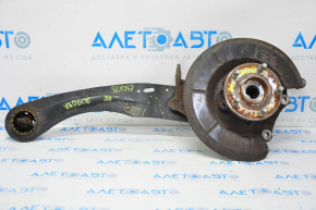 Trunnion with hub rear right Ford Escape MK3 13-19 with bent lever, rusty, without silent block