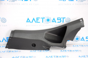 Rear pillar trim lower left Ford Focus mk3 11-18 5d black, scratches