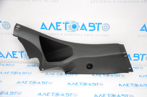 Rear pillar trim lower right Ford Focus mk3 11-18 5d black, scratches, broken fastener