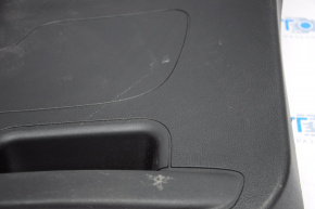 Lower trunk door trim Ford Focus mk3 11-14 prerest 5d black, scratches, broken fastener