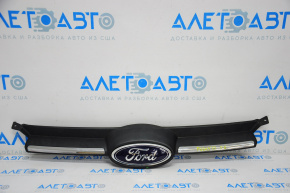 Radiator grill grill Ford Focus mk3 11-14 prerest usa with emblem mat, dented emblem