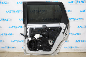 Door assembly rear right Dodge Journey 11-20 silver PS2, painted, dents