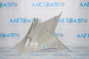 Right rear pillar trim panel behind the window for Dodge Journey 11-20, 3-row seats, gray