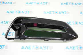 Bumper grille right Honda Accord 18-20 under fog lights