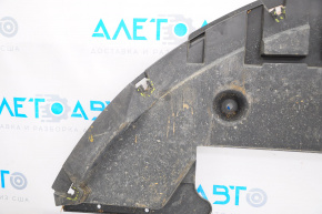 Lincoln MKZ 13-16 Front Bumper Guard Torn Fasteners