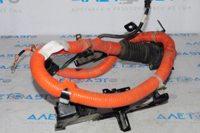Charging port with cable, regular charging, left, Nissan Leaf 13-17