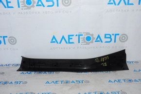 Rear left door sill trim for Nissan Leaf 13-17 black