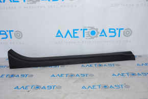 Front left door sill trim for Nissan Leaf 13-17 black