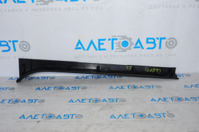Front left door sill trim for Nissan Leaf 13-17 black