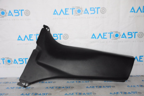 Center pillar trim lower left Nissan Leaf 13-17 black rubbed