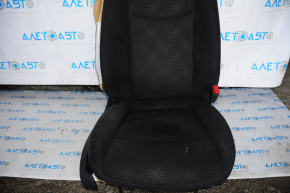 Passenger seat Nissan Leaf 13-13 without airbag, mechanical, heating, cloth black, shot