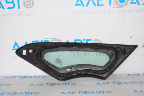 Fixed window glass front right Nissan Leaf 13-