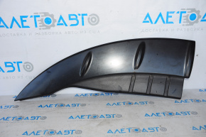 Left hood scoop trim for Nissan Leaf 13-17, 1 fastener broken