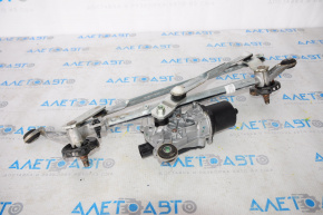Front windshield wiper linkage with motor for Nissan Leaf 13-17