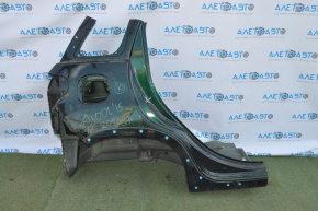 Quarter wing rear right Fiat 500L 14-19 green