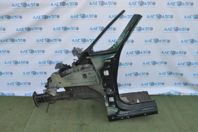 Front left quarter Fiat 500L 14-19 green