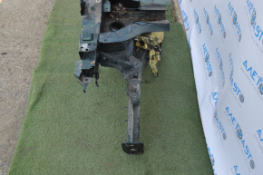 Front right quarter Fiat 500L 14-19 green