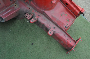 Front quarter left Ford Focus mk3 11-18 red, dent