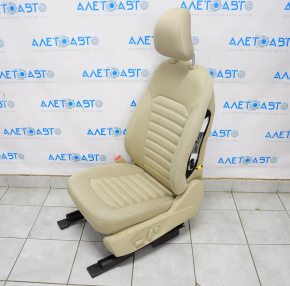 Driver's seat Ford Fusion mk5 13-15 without airbag, electric, cloth beige