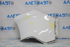 Bumper rear bare right fang Jeep Cherokee KL 14-18 white