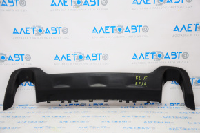 Rear bumper lower trim Jeep Cherokee KL 14 for 2 pipes