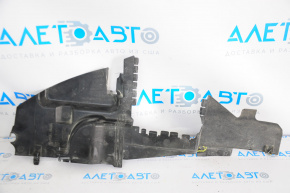 Right radiator deflector Nissan Pathfinder 13-16 cracked, no fastening
